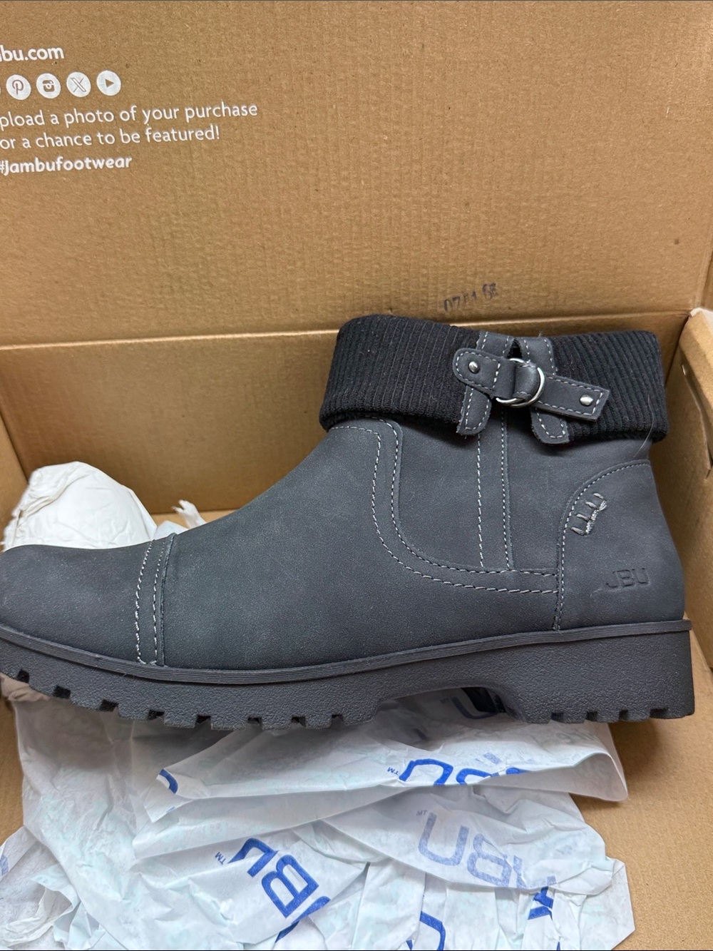 JBU Fall 2024 Karissa Encore Black Ankle Boots Women’s NWT